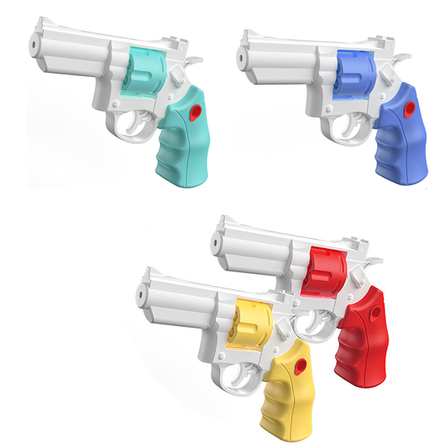 LINDA TOYS New Style Automatic Water Guns Mechanical Continuous Firing Revolver Water Gun Toys for Kids And Adults LD-707