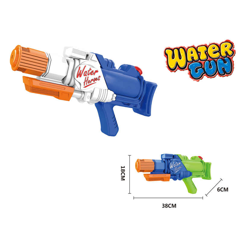 LINDA TOYS High Quality 38CM 700ML Customized Swimming Pool Beach Children Water Shooting Plastic Toys Guns Outdoor Water Gun Toy LD-212C