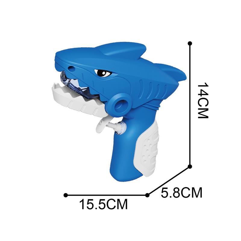 LINDA TOYS New Small Water Gun Bite Finger Mouth Mechanical Dinosaur Water Gun Children's Toy Summer Water Gun LD-206