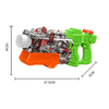 LINDA TOYS 37CM 650ML Summer Swimming Pool Beach Sand Outdoor Water Fighting Play Squirt Blaster Graffiti Guns Water Spray Gun Toy LD-228T