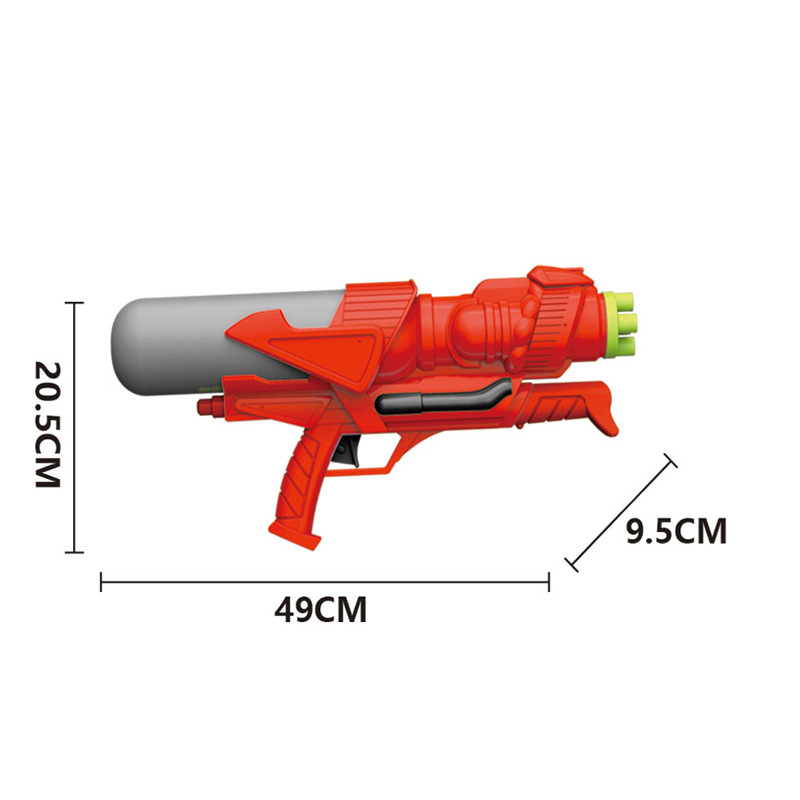  LINDA TOYS Summer Water GunsOutdoor Shooting Water Game 245ML Capacity Big Size High Pressure Water Gun for Adults LD-858X