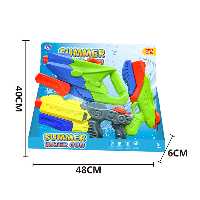 LINDA TOYS Super Soaker Water Gun Blaster - High Capacity Squirt Toy for Summer Fun, Swimming Pools, Beach, and Water Fighting Games LD-2506B