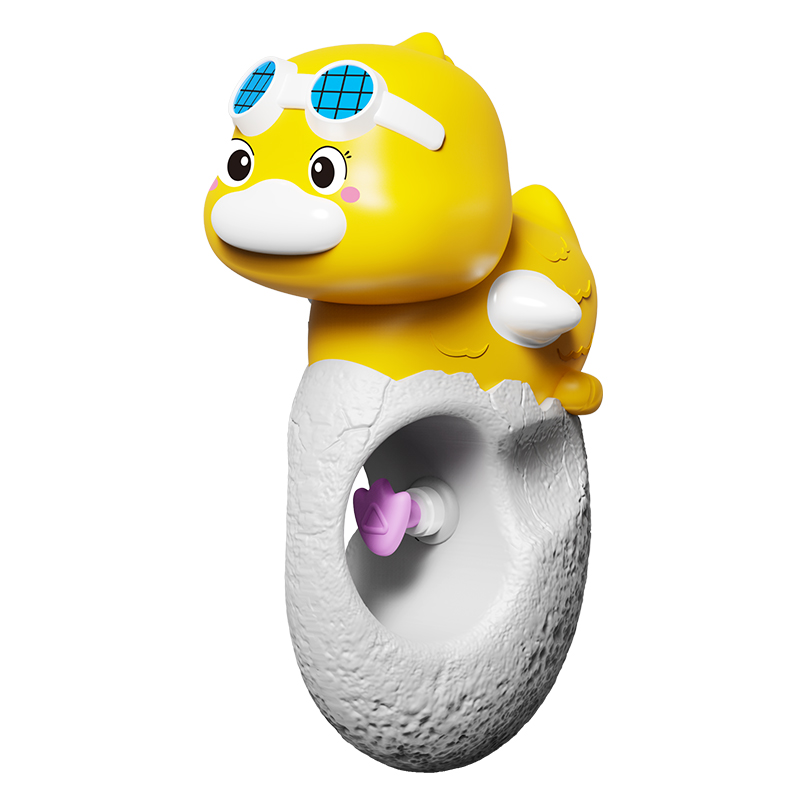 LINDA TOYS Cute Mini Duck Design Water Gun Kid's Press Type Summer Beach Toys for Outdoor & Pool Cartoon Feature Summer Fun LD-213