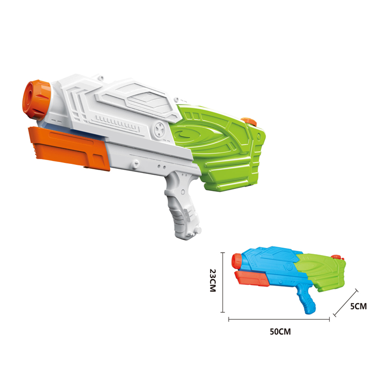 LINDA TOYS Kids Water Gun Light And Large Capacity 1000ml Water Gun Toy Plastic Beach Pool Party 2PCS Battle Water Shooting Gun LD-838B