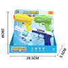 LINDA TOYS Outdoor Toy Water Gun Summer Beach Shooting Water Guns Pressure Squirt Gun Toys for Kids Shooting Distance 6-8M LD-2519B