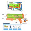 LINDA TOYS 34CM Display Box Rapid-Refill Water Gun Perfect Outdoor Fun for Kids Quick And Easy Refill Pistol Style Toy Water Gun Electric