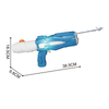 LINDA TOYS 38.5CM Electric Light Water Gun Water Spray Gun Toy 460ml Summer Beach Spray Water Game Shooting Water Gun Toy for Kid LD-991D