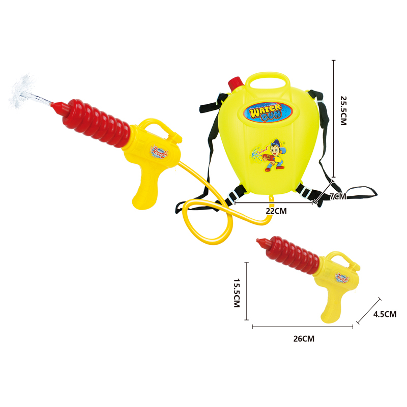 LINDA TOYS Water Gun Backpack Pump - High Capacity Squirt Gun Soaker Blaster with Long Range Tank, Pool, and Beach Play Toys LD-737A