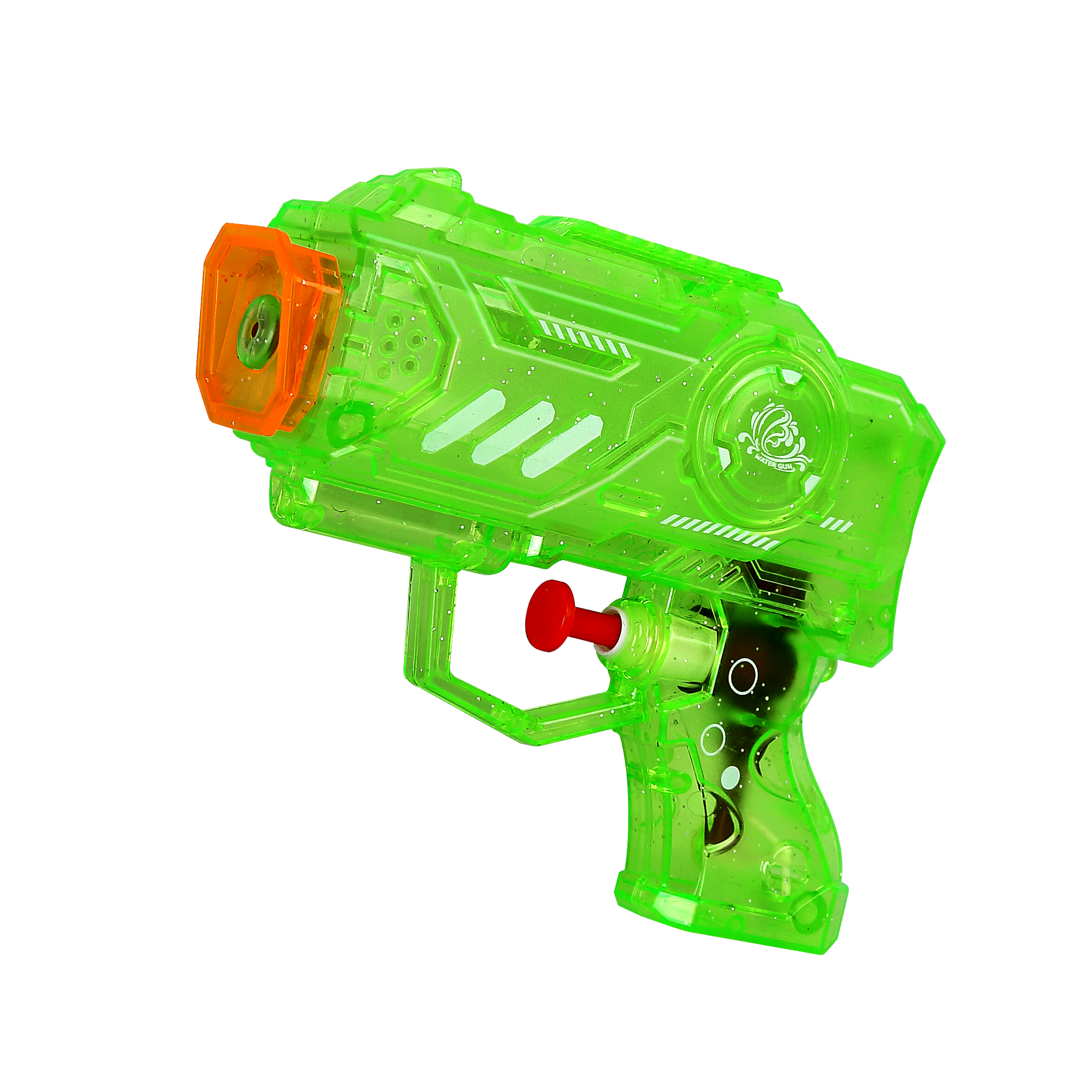LINDA TOYS Summer Outdoor Mini Small Plastic Water Gun Toy Baby Bath Toys Kindergarten Interactive for Kids Shooting Distance 6-8M LD-201C