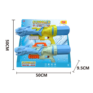 LINDA TOYS Hot Sell Custom Water Pistol Beach Swimming Toy Children Kids Plastic Water Spray Gun Toys Shooting Distance 8-10M LD-236B