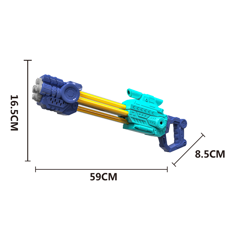 LINDA TOYS Hot Selling New Children Water Gun Toy Swimming Pool Beach Outdoor Power Water Spray Gun Toys Shooting Distance 8-10M LD-5002A