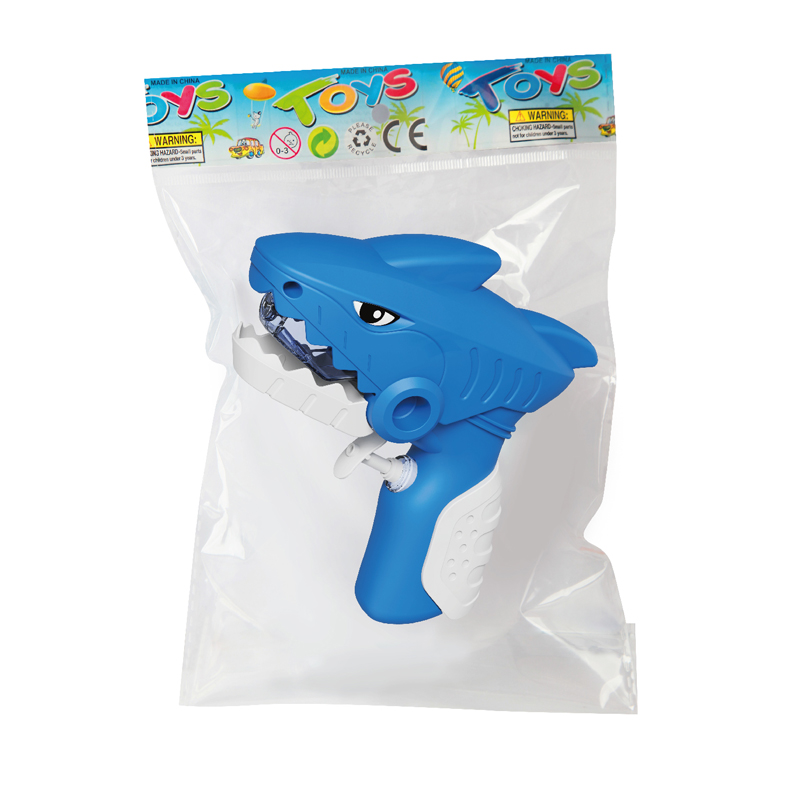 LINDA TOYS New Small Water Gun Bite Finger Mouth Mechanical Dinosaur Water Gun Children's Toy Summer Water Gun LD-206