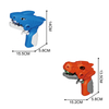 LINDA TOYS Newest Dinosaur Shark Water Gun Toy for Kids Outdoor Summer Swimming Pool Beach Games Press Spray Squirting Water Guns Toys LD-207C