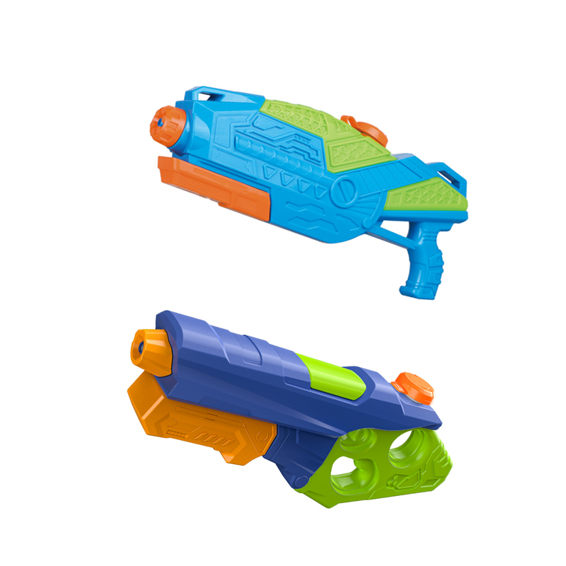LINDA TOYS Kids Summer Water Blasting Gun Toy Pump High Pressure Water Gun Outdoor Pool Beach Water Soaker Blaster Super Squirt Guns Toy LD-2505B