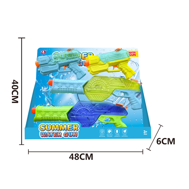 LINDA TOYS Children Summer Outdoor Beach & Swimming Pool Games Plastic Water Gun Toys Small Water Gun for Kids LD-2508B 