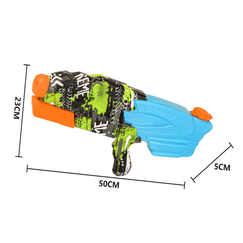 LINDA TOYS Summer Outdoor Family Interactive Pull-Out Spray Graffiti Water Pistol High Capacity Super Water Gun Toy for Adults Kids LD-2504B