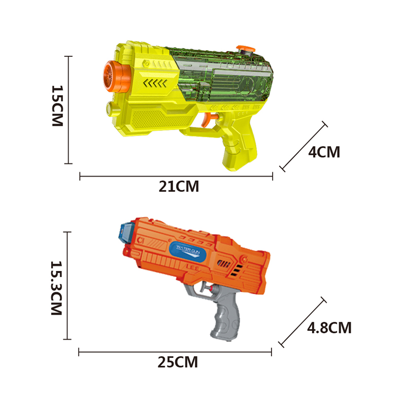 LINDA TOYS Kids Summer Water Blasting Gun Toy Pump High Pressure Water Gun Outdoor Pool Beach Water Soaker Blaster Super Squirt Guns Toy LD-2507B