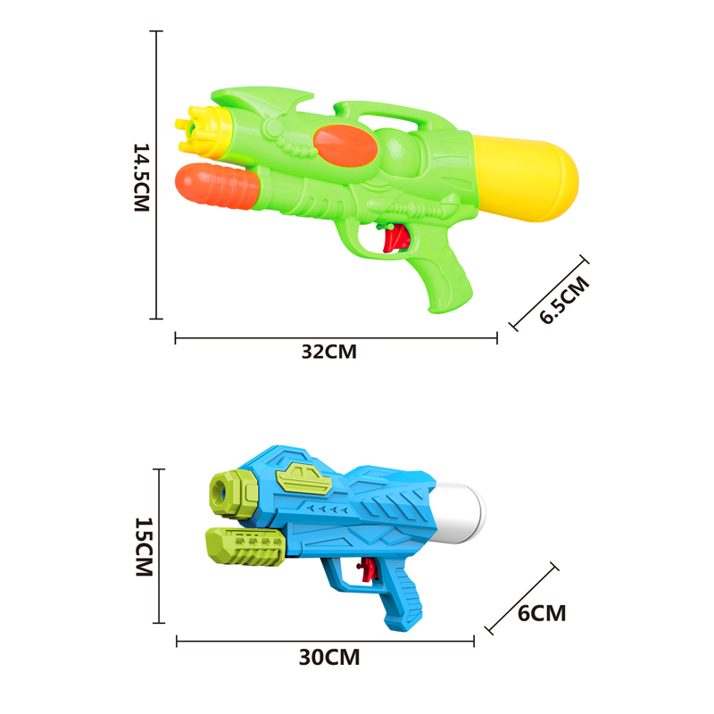 LINDA TOYS Summer Outdoor Plastic Water Gun Toys Series Game Beach Playing Toys Kids Toys Water Gun Shooting Distance 8-10M LD-2512B