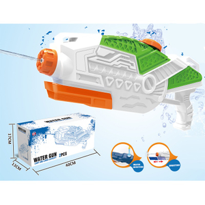 LINDA TOYS Children's Water Shooting Gun Lightweight And Large Capacity 725ml Water Gun 2PCS Battle Game Toys for Kids Summer Outdoor Fun LD-818B