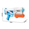 LINDA TOYS 38CM Juguetes De Verano Summer Jouets Pour Enfant Pistolas De Agua Power Spray Water Gel Battle Gun Beach Toys Water Play Game Set