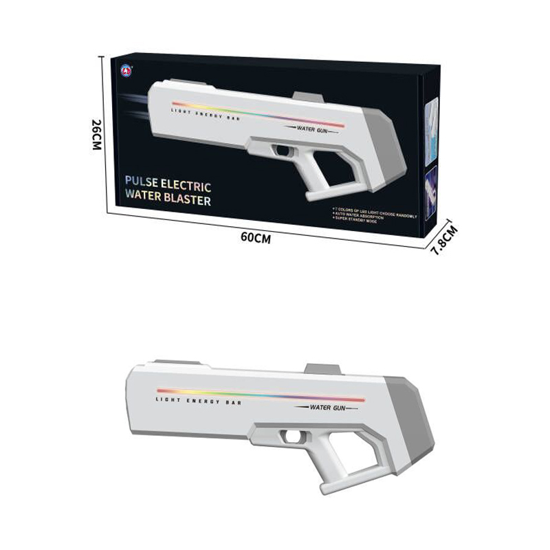 Auto Absorption Electric Water Gun with 7 LED Lights Choose,7.4V 1200mAH Li-ion Battery,1000ml Water Capacity LD-998D