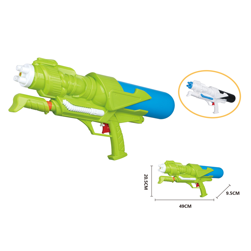 LINDA TOYS49CM 1060ML Big Capacity Water Guns for Kids Summer Outdoor Playing Beach Long Range Shooting Game Toy Water Gun for Children LD-858A