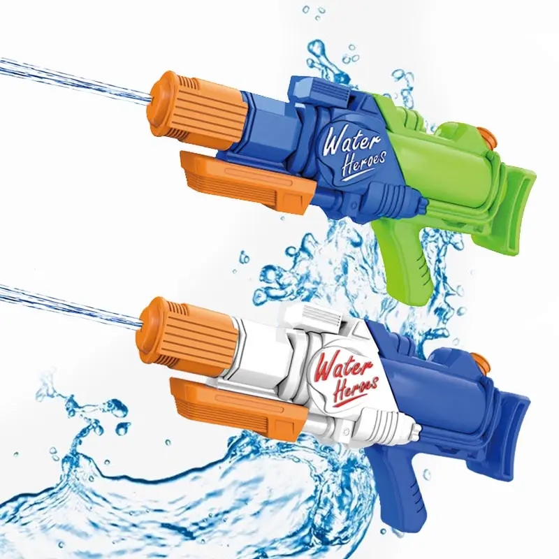 LINDA TOYS High Quality 38CM 700ML Customized Swimming Pool Beach Children Water Shooting Plastic Toys Guns Outdoor Water Gun Toy LD-212C