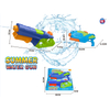 LINDA TOYS Kids Summer Water Blasting Gun Toy Pump High Pressure Water Gun Outdoor Pool Beach Water Soaker Blaster Super Squirt Guns Toy LD-2505B