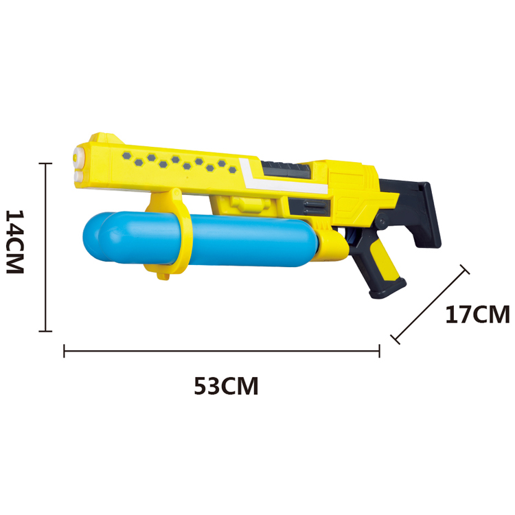 LINDA TOYS Large Size Toy Water Gun Summer Beach Games Super Squirt Gun 1600Ml High Capacity Water Soaker Blaster Toy for Children LD-989