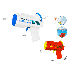 LINDA TOYS17cm Small Water Gun Toys 150ml Automatic Water Guns for Kids Adults Summer Beach Toys LD-708