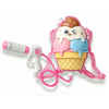 2026 New Style Children's Plastic Backpack Water Gun Cannon Large Capacity Cartoon Ice Cream Candy Summer Toy LD-1011A
