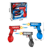 LINDA TOYS LED Light Sound Effects High Pressure High Speed Squirt Outdoor Electric Water Gun for Kids T Oy White/Blue/Red Plastic Toys LD-800D