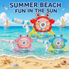 2026New Style Backpack Water Gun Portable Outdoor Beach Toy Crab Cartoon Large Capacity Water Gun with Backpack Tank LD-1010A