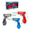 LINDA TOYS LED Light Sound Effects High Pressure High Speed Squirt Outdoor Electric Water Gun for Kids Toy White/Blue/Red Plastic Toys LD-800D Display Box