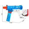 LINDA TOYS Outdoor Kids Toy Guns Automatic Electric Water Pistol Clip Bullet Drum New Design for Summer Shooting Game for ChildrenLD-300D Display Box