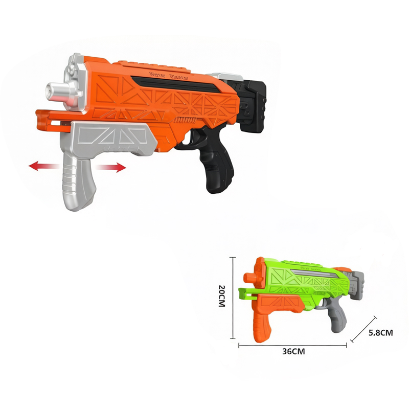 2026 New Style Toy Guns High Quality 600ml Water Squirt Guns Summer Water Play Shooting Spray Water Gun Sniper Children'S Outdoor Toys LD-676C